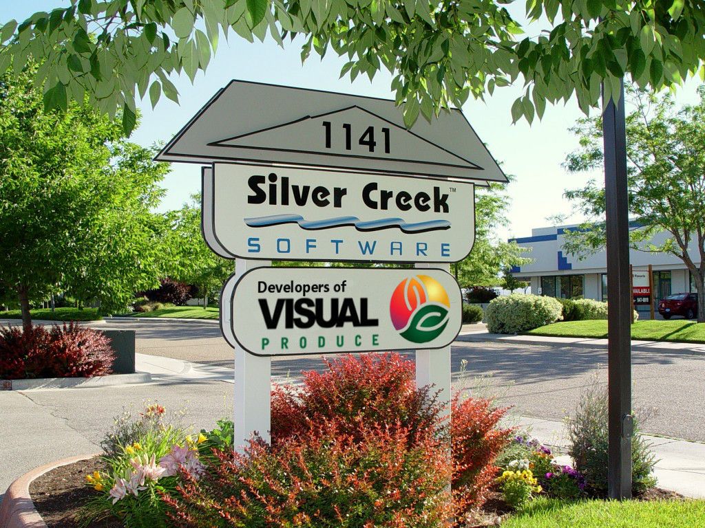 Silver Creek Software sign outside the office